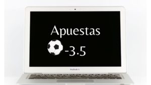 ¿Qué significa menos 3.5 en apuestas?