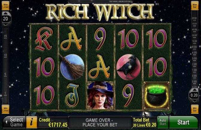 ¿Cómo jugar y ganar en las tragamonedas Rich Witch?