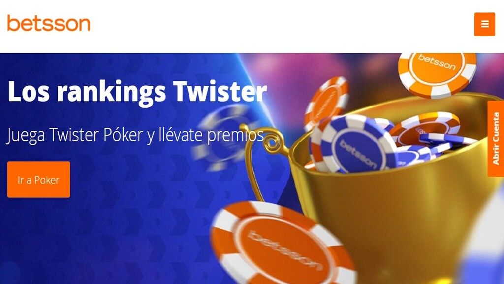 Promoción Twister Póker de Betsson Chile