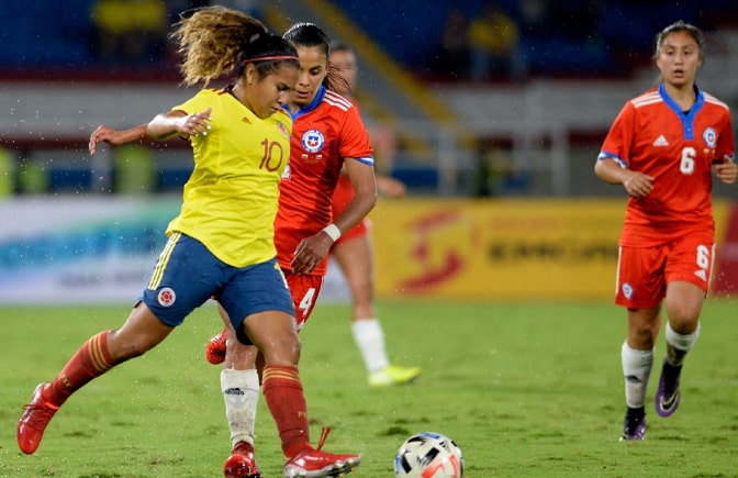Promoción Copa América femenina de Coolbet