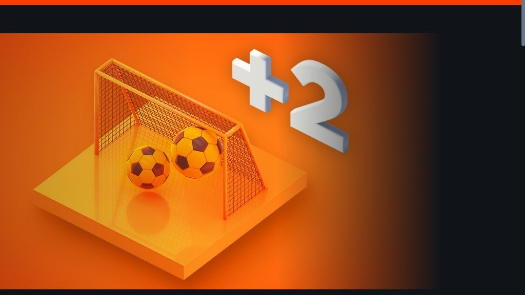 Promoción 2 goles de ventaja en Betano