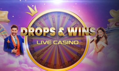 Promoción drops and wins live casino de Betano Chile