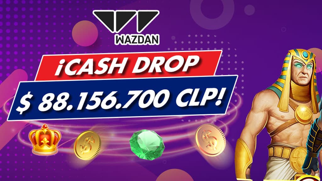 Promoción cashdrop de Wazdan en Rojabet