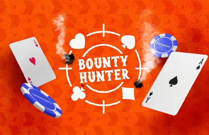 Promoción de poker Hounty Bounty series de Betsson Chile