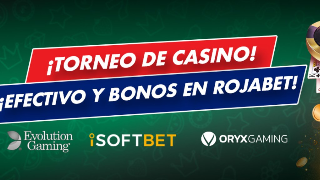 Torneo de casino efectivo y bonos de Rojabet
