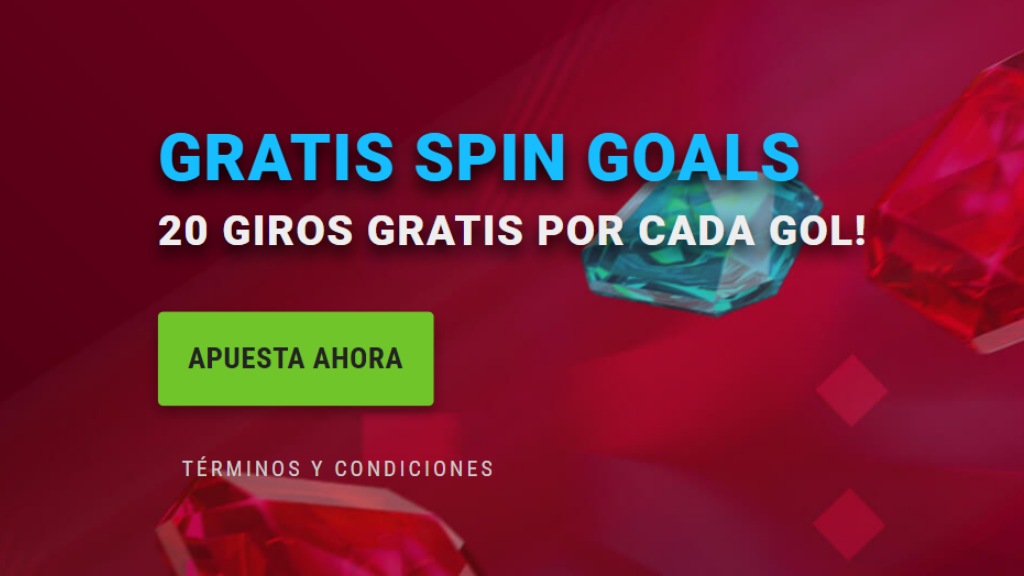 Promo de apuestas giros gratis por goles de Coolbet Chile