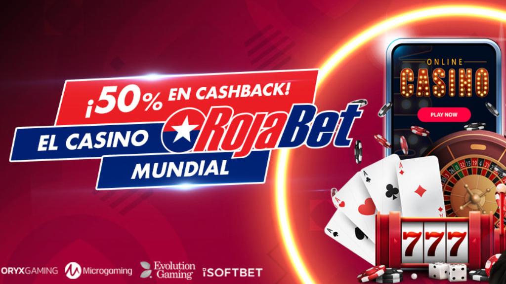 Promo Cashback de casino el cashback mundial de Rojabet