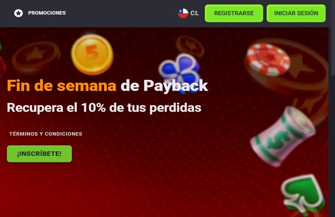 Promo fin de semana de Payback en Coolbet