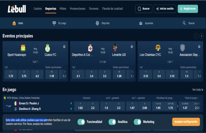 Lebull apuestas deportivas